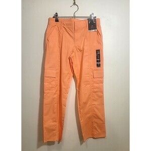 Art Class Melon Color Cotton Blend Stretchy Cargo Pants, Girls Size 14